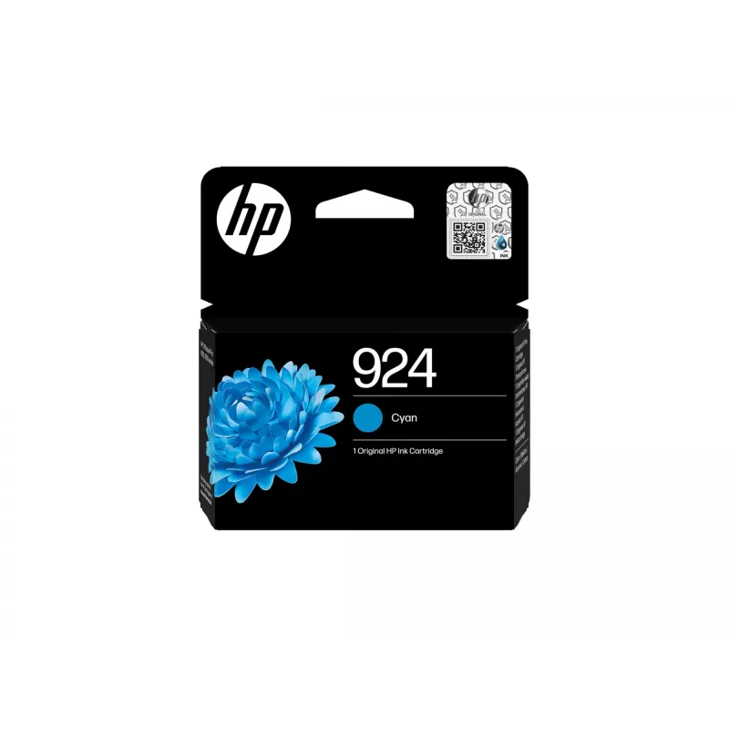 HP 924 ciāna oriģināla tintes kasetne