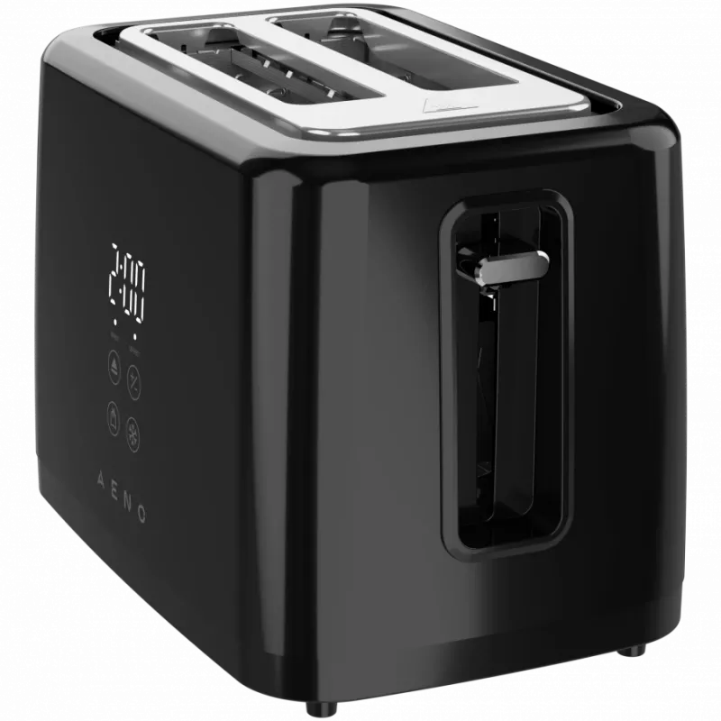 Elektriskais tosters, melns, 220-240V, 50-60Hz, 780-930W, 2 sloti, 3 režīmi, 7 grauzdēšanas līmeņi