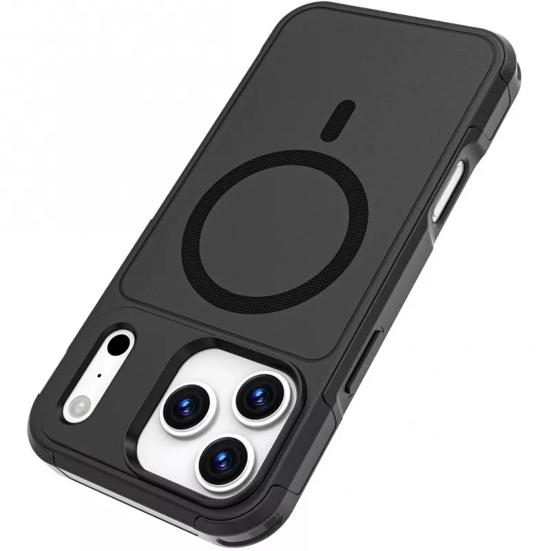 Border Case 4smarts Defend iPhone 17 Pro Max Melns 17,5 cm
