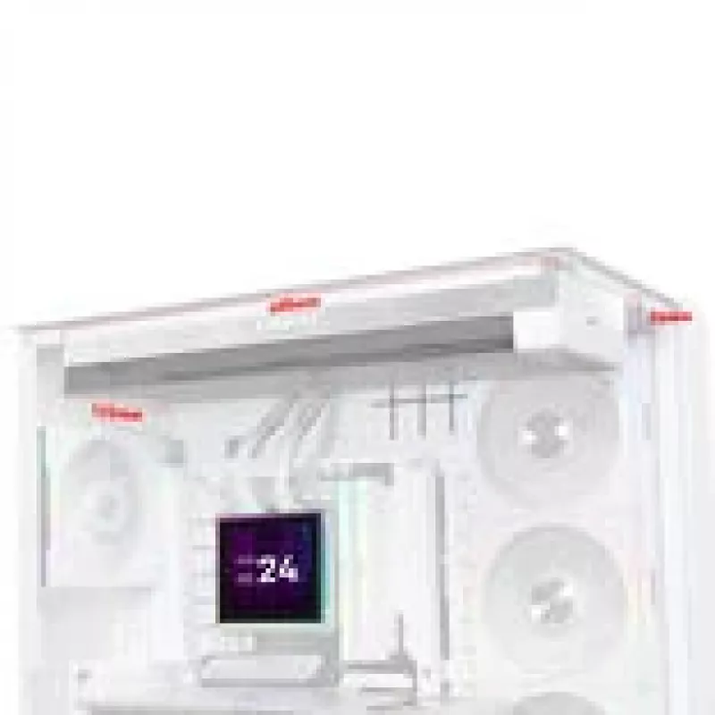 Universāls šķidruma CPU dzesētājs lian li HydroShift II LCD-S 360N 360mm AiO (bez ventilatoriem) ar RGB LCD displeju