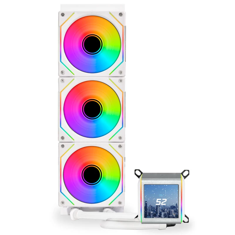 Liquid cooling kit Lian Li GALAHAD II LCD SL-INF 36 cm balta
