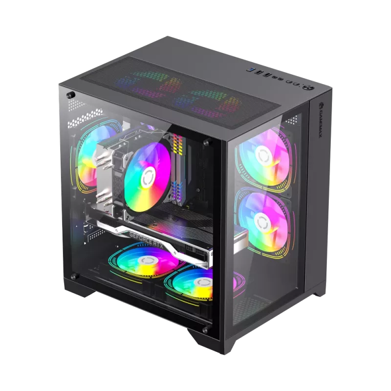 Gamemax | Korpuss | INFINITY MINI BK | M-ATX