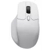 Pele Keychron M6 labās rokas RF bezvadu + Bluetooth + USB-C optiskā 30000 DPI balta