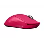 Logitech PRO X SUPERLIGHT bezvadu pele fuksīna pele (910-005957)