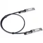 Tiešās pieslēguma kabelis SFP-DAC40-1m no Lancom Systems — 1 m SFP uz SFP, pilns duplekss, tērauds/melns