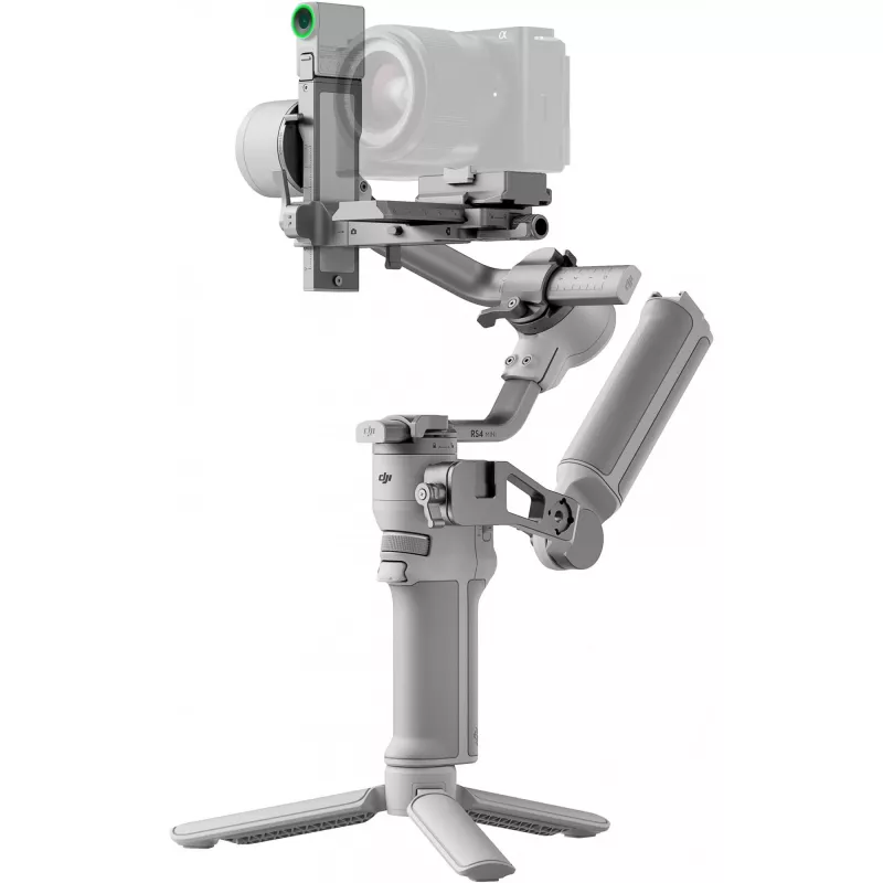 Gimbal stabilizators DJI RS 4 Mini Combo — kompakts viegls rokas stabilizators bezspoguļu kamerām