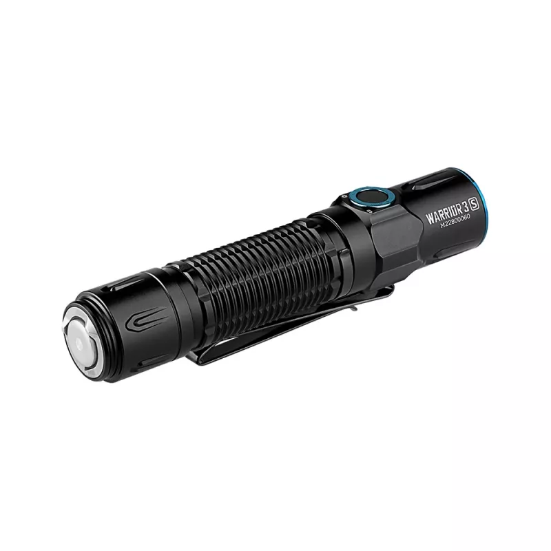 Taktisks rokas lukturis olight Warrior 3S — LED 2300 lm, darbības attālums 300 m, IPX8, 21700 Li-Ion 5000 mAh