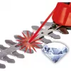 Einhell GE-CG 18 Li - Solo 100mm sarkanas bezvadu zāles šķēres (3410370)