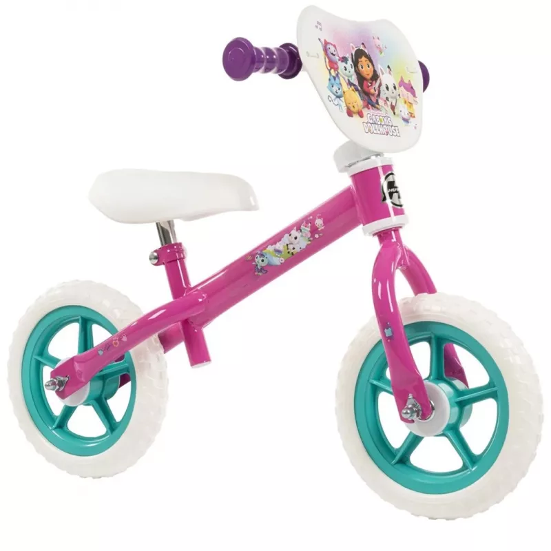 Līdzsvara velosipēds HUFFY Domerk Gabby 10 collas — mazuļa divritenis bez pedāļiem