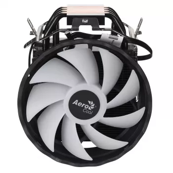 CPU Cooler AEROCOOL PGS Rave 4 FRGB 120mm ventilators, 4 siltuma caurules, ARGB, 120×25 mm, 1800 RPM, 12 V, 0,5 A