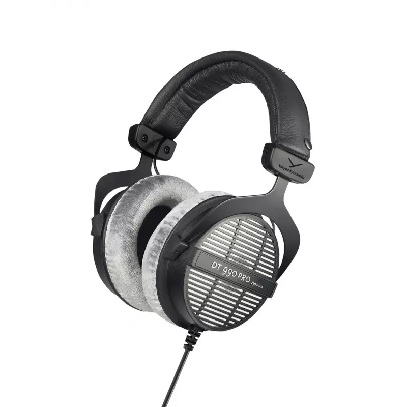 Studijas austiņas Beyerdynamic DT 990 PRO 250 Ω — slēgtas, apkārtausu, vadu, 3 m kabelis, 96 dB, 5–35 kHz