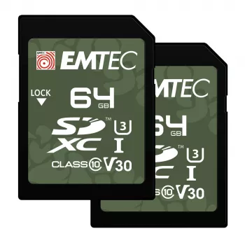 Zibatmiņa Emtec 64GB UHS-I U3 V30 Outdoor ECMSD64GXCU3ORP