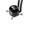 Gamemax | CPU Liquid cooler | ICEBURG 240 DIGITAL | Melns