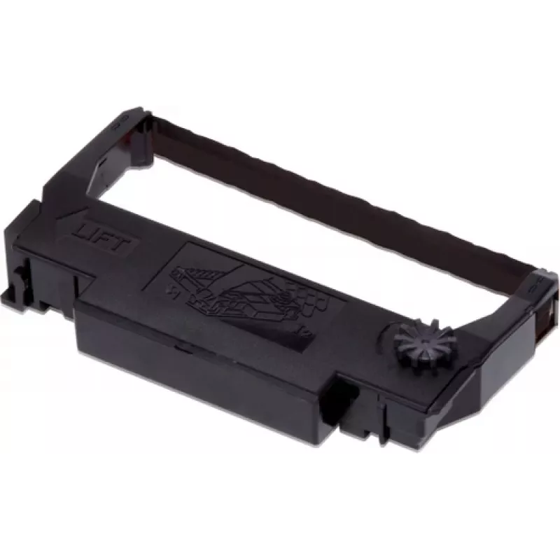 Epson ERC38BR lentes kasetne priekš TM-300/U300/U210D/U220/U230, melna/sarkana