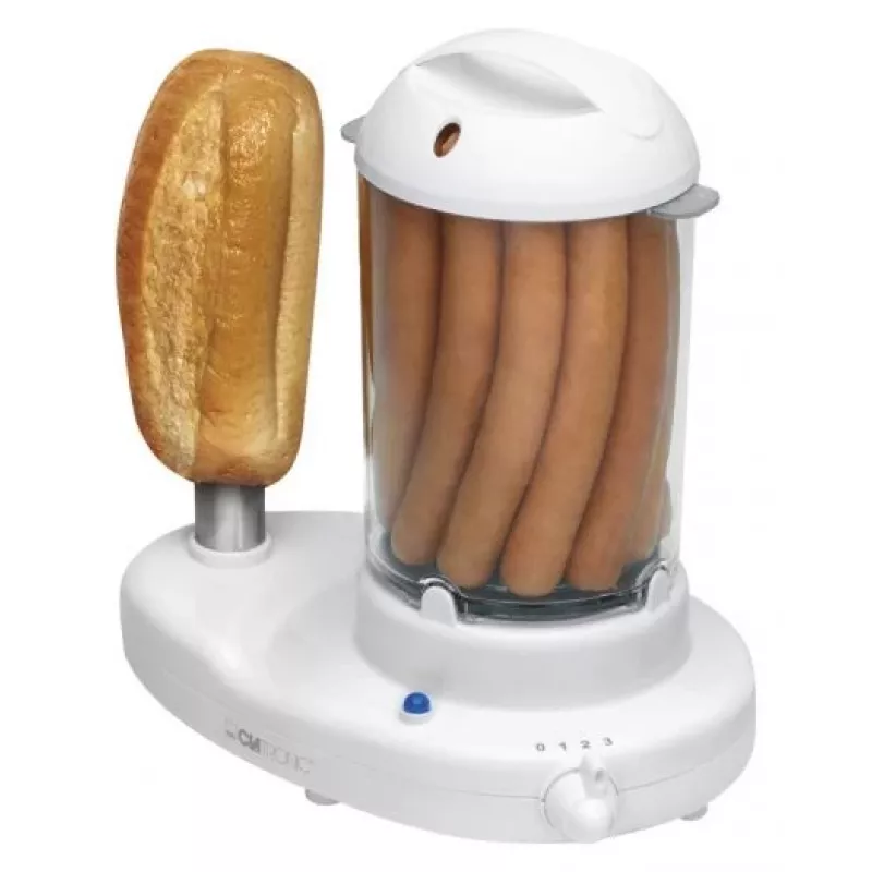 Clatronic HDM 3420 EK Hot dog tvaicētājs 350 W Balts