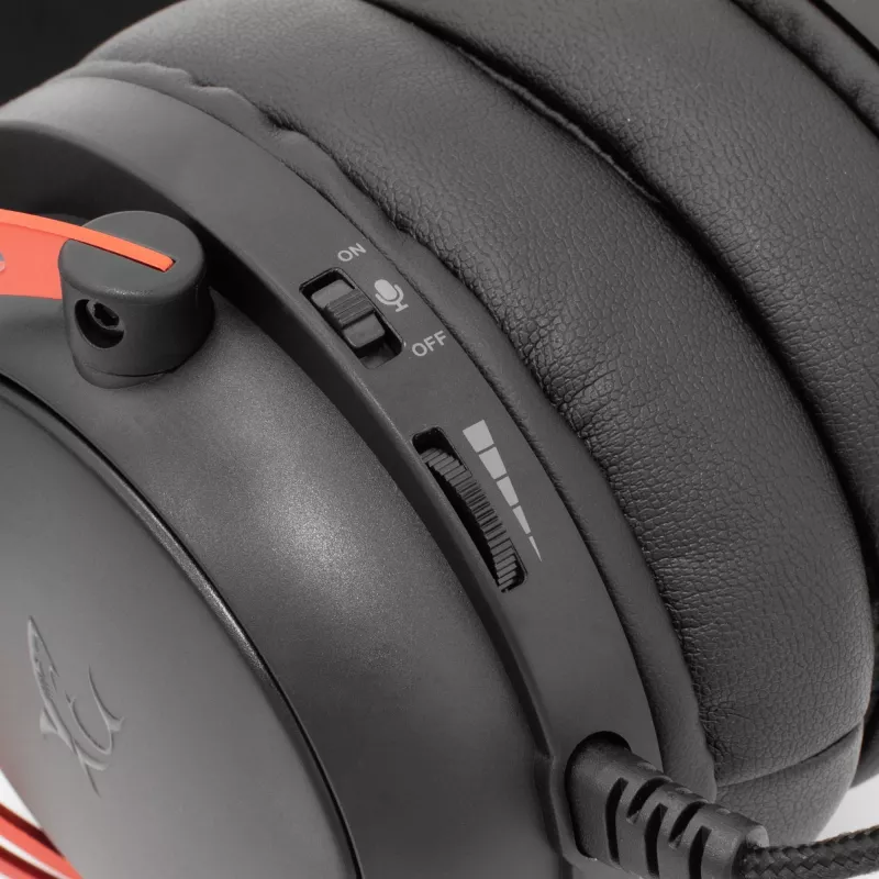 Austiņas White Shark GH-2341 Gorilla Melns/Red