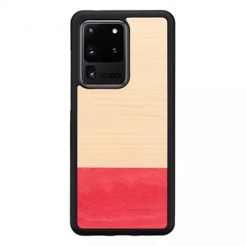 Phone case Man and Wood Galaxy S20 Ultra miss match Melns — aizsargājošs aizmugures vāciņš Samsung Galaxy S20 Ultra
