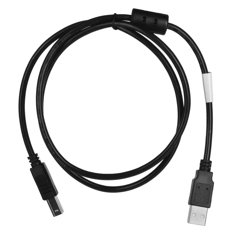 Lanberg CA-USBA-11CC-0010-BK USB kabelis 1 m 2.0 USB B Melns