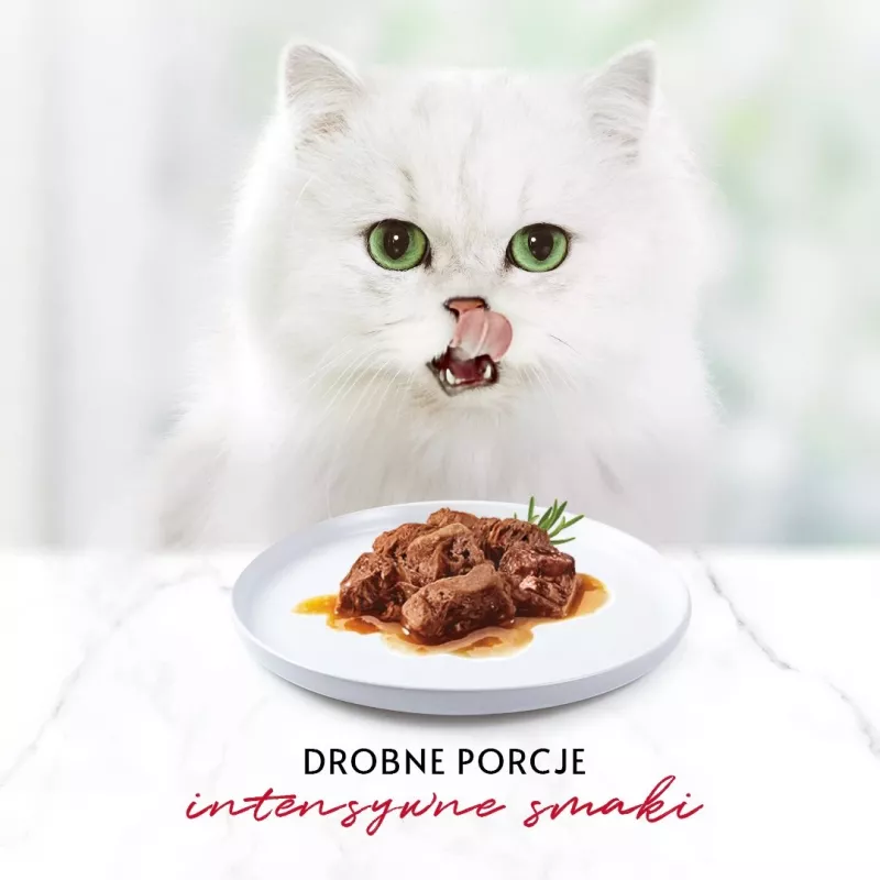 GOURMET Mon Petit Meat Mix – mitrā kaķu barība – 6 x 50 g
