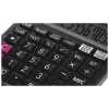 Galda kalkulators CASIO MJ-120D PLUS — pamata 12 ciparu, baterija/saules enerģija, 35 taustiņi, nodokļu aprēķins un kvadrātsakne, melns