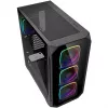 PC Case Sharkoon AK5G RGB Midi Tower Melns