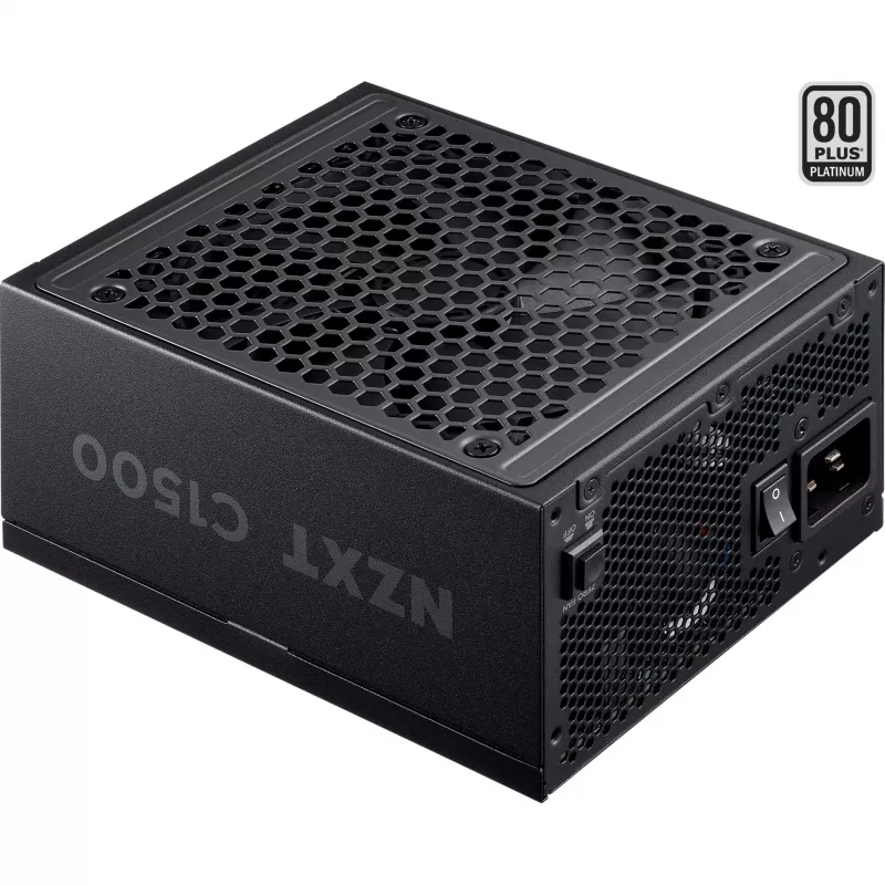 C1500 Platinum, PC barošanas bloks melns, 1x 16-Pin grafisko karšu pieslēgvieta, 6x PCIe, kabeļu pārvaldība, 1500 vatu