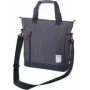 Rokas soma/plecu soma TROIKA BBG52/GY, poliesters, pelēka, 12 L, 400×100×350 mm, rāvējslēdzēja aizdare, unisex