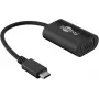 Wentronic goobay - Displeja adapteris - USB-C (vīr.) uz HD-15 (VGA) (siev.) - 20 cm - 1080p atbalsts - melns (38531)