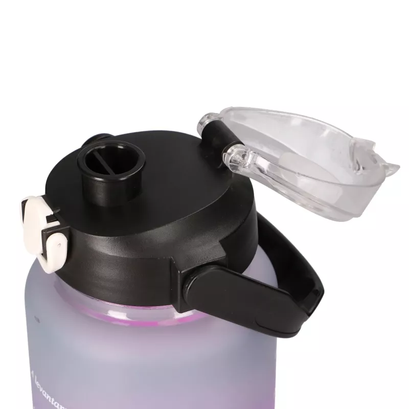 Extralink motivējoša ūdens pudeļu komplekts 3W1 rozā-melns 2000ML+900ML+300ML