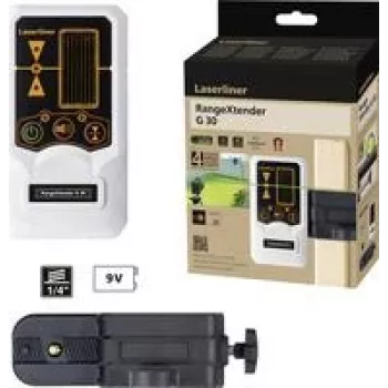 Laserliner RangeXtender G 30 lāzera uztvērējs līnijlāzeram diapazons maks. 30 (033.26E)
