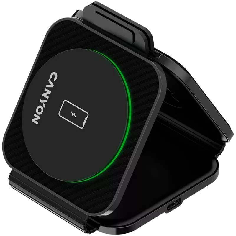 Charger Canyon WS-305 Melns Fast charging Input voltage 9/12 V