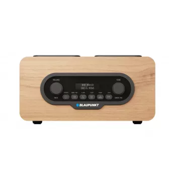 Pārnēsājams radio BLAUPUNKT DR10CR DAB+/FM, Bluetooth 5.3, LCD, 2 W, 1800 mAh akumulators, teleskopiska antena