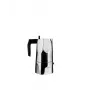 Alessi MT18/3 Espresso automāts Ossidiana, nerūsējošais tērauds, Alu, 3.5 x 18.5 x 40.5 cm