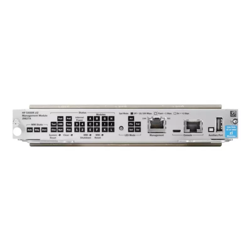 Hewlett Packard Enterprise HPE pārvaldības modulis - tīkla pārvaldības ierīce - spraudņa modulis (J9827A)