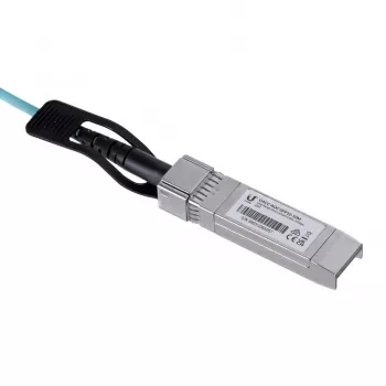 Optiskais/AOC kabelis UBIQUITI UACC-AOC-SFP10-5M SFP+ uz SFP+, 10 Gbit/s, 5 m, 850 nm, PVC apvalks, akvamarīns