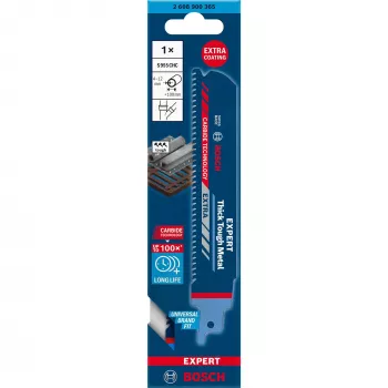 Bosch 2 608 900 365 finierzāģa/scroll zāģa/virzuļzāģa asmens Virzuļzāģa asmens Karbīds 1 gab.