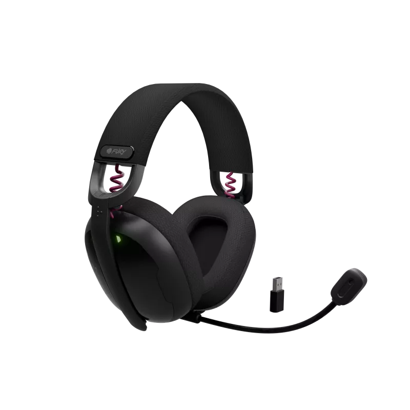 Genesis Gaming Austiņas | Fury Fukiya F6 | Bluetooth | Pāri Ausīm | Mikrofons | Bezvadu | Melns