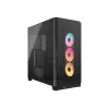 PC korpuss Corsair 4500X RS-R ARGB rūdīta stikla Midi Tower melns