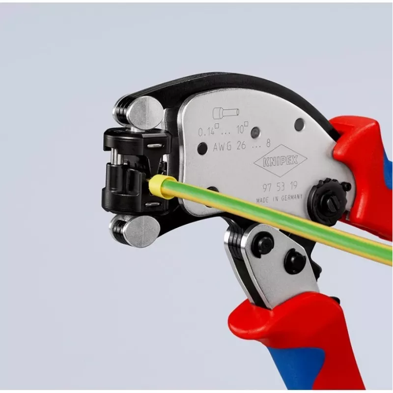 KNIPEX Twistor T pašregulējošās presēšanas knaibles spaiļu uzmavām