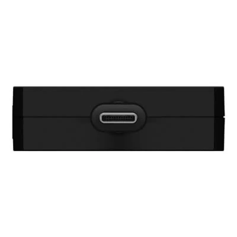 Linksys Belkin - Videoadapters - USB-C (M) uz HD-15 (VGA), DVI-I, HDMI, DisplayPort (W) - 4K atbalsts - Melna (AVC003BTBK)