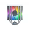 Gaisa dzesētājs Montech NX400 ARGB 120 mm balts — 270 W TDP, FDB, 156×74×120 mm