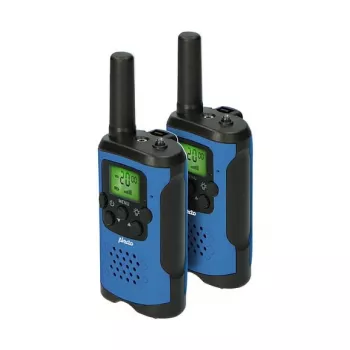 Divvirzienu radio Alecto FR-115BW — 8 kanāli, līdz 7 km diapazons, 24 stundu akumulatora darbības laiks, 2 akumulatori iekļauti