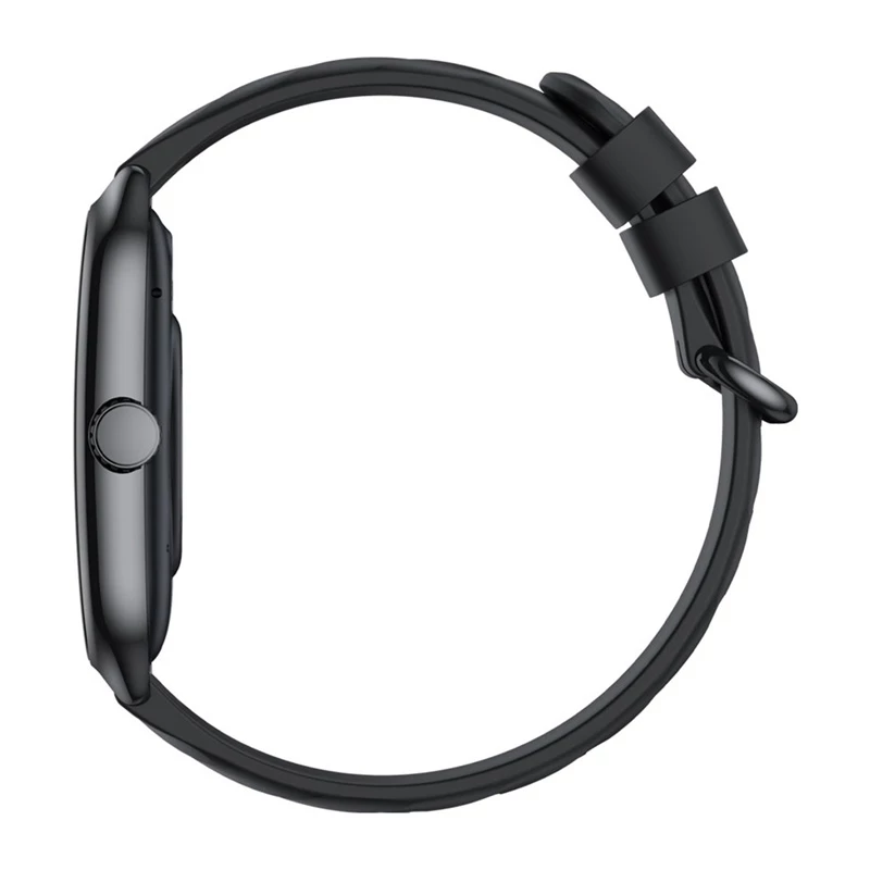 Viedpulkstenis Zeblaze GTS 4 — 1,94 collas (4,93 cm) AMOLED, 466×466 px, skārienjutīgs, Wi‑Fi, silikona siksniņa, melns