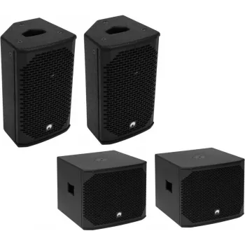 PA skaļruņu komplekts Omnitronic AZX passiv S 200W 8 Ohm pasīvie skaļruņi