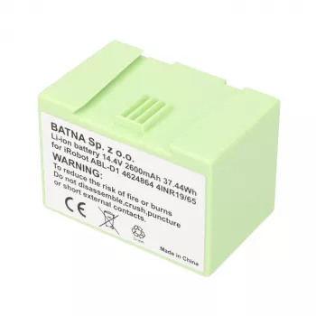Roomba | Akumulators, uzlādējams akumulators putekļsūcējam | E5 E6 I7 14.4V 2600mAh