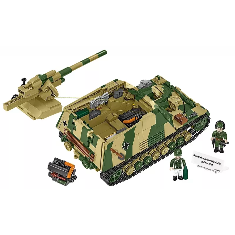 Konstruktora komplekts Cobi Panzehaubitze Hummel 1118 detaļu modelis