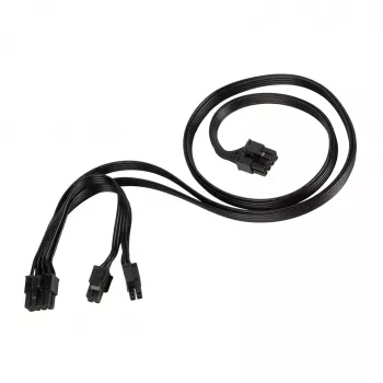 Strāvas kabeļa adapteris Triton SST-PP13 — 8‑kontaktu EPS uz 8‑kontaktu EPS un 4+4‑kontaktu