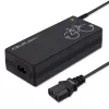 Lādētājs QOLTEC 36V–42V 2A ar C14 IEC 3-pin savienotāju e-velosipēdu akumulatoriem