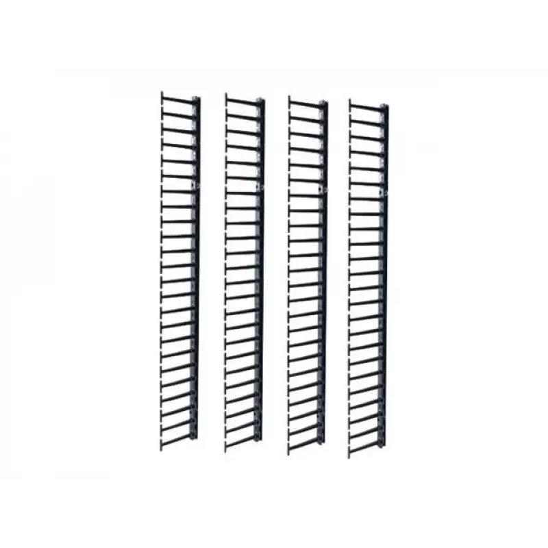 APC NetShelter kabeļu pārvaldība, Vertikāls kabeļu pārvaldnieks, priekš NetShelter SX tīkla skapjiem 48U, komplektā 4 gab., 250 x 2045 x 170 mm