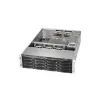 Super Micro Supermicro SC836 BE16-R920B - plaukts - uzstādāms plauktā - 3U - paplašinātais ATX - SAS - karstās nomaiņas 920 W - melns - USB/serālais ports (CSE-836BA-R920B)